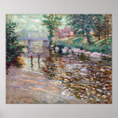 Poster Ernest Lawson La rivière Bronx (Devant)