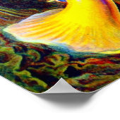 Poster Ernst Haeckel et ses anémones (Coin)