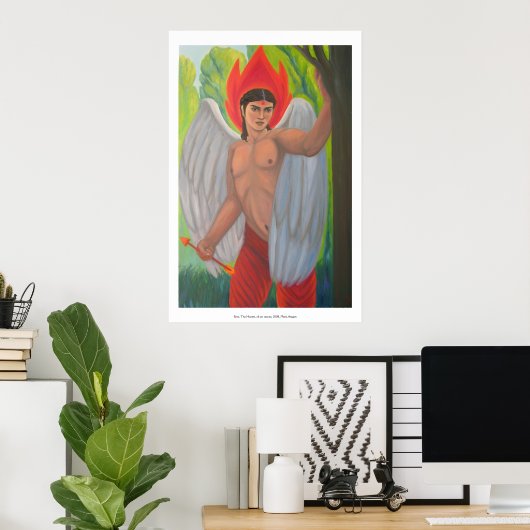 Poster Eros, le chasseur (Bureau à domicile)