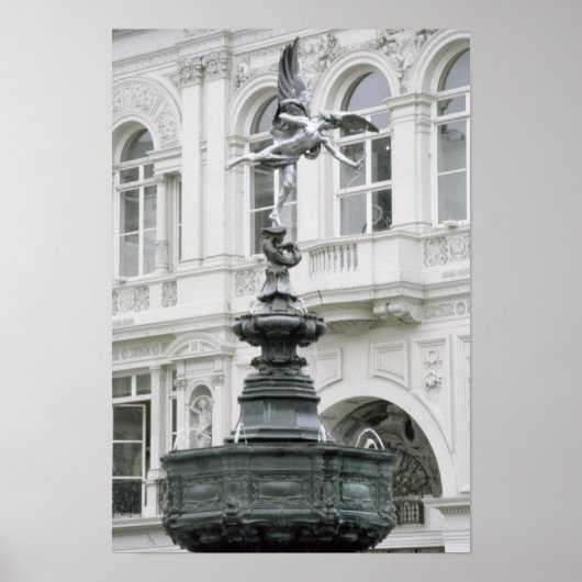 Poster Eros, Piccadilly Circus (Devant)