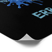 Poster Erreur de teinture du système 404 Graphisme de mic (Coin)