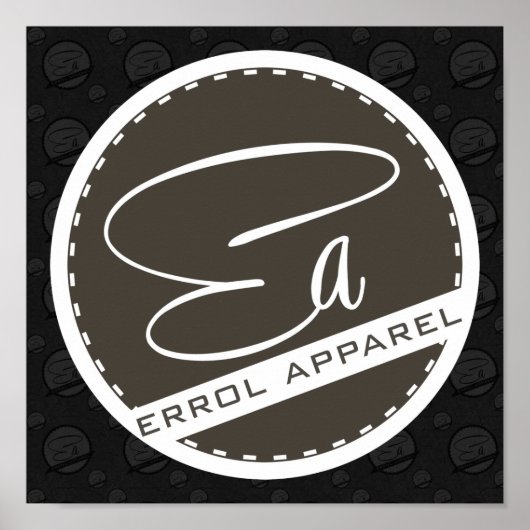 Poster Errol Apparel (Devant)
