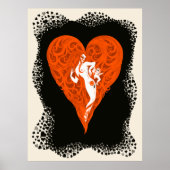 Poster Erté - Aces Suite, Heart (Devant)