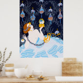 Poster Erté - Baisers volés (Cuisine)