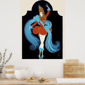 Poster Erté - Costume Pour Le Prince Charming (Cuisine)