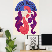Poster Erté - Folies Bergere (Bureau à domicile)
