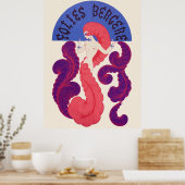 Poster Erté - Folies Bergere (Cuisine)