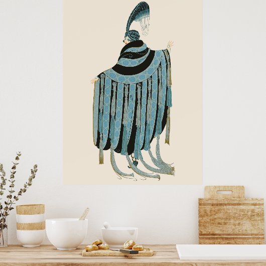 Poster Erté - Gaby Deslys (Cuisine)