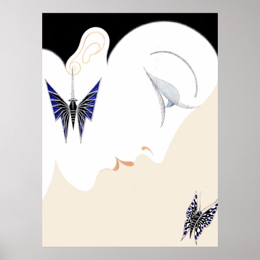 Poster Erté - Harper's Bazaar, mai 1928 (Devant)