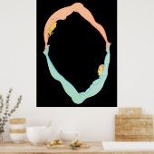 Poster Erté - La Lettre O de la Suite Alphabet, 1976 (Cuisine)