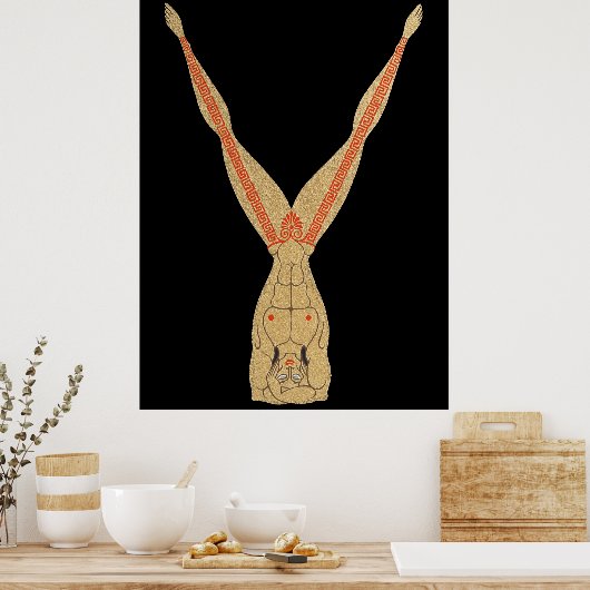 Poster Erté - La Lettre Y de la Suite Alphabet, 1976 (Cuisine)