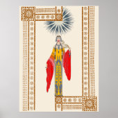 Poster Erté - La Princesse Lointaine (Devant)