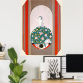 Poster Erté - La robe de printemps de Vénus (Bureau à domicile)
