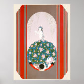 Poster Erté - La robe de printemps de Vénus (Devant)