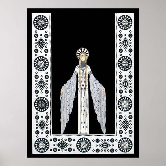 Poster Erté - La Suite Bijouterie, Byzantine (Devant)