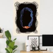 Poster Erté - La Suite Numéraux, Le Numéro 0 (Bureau à domicile)