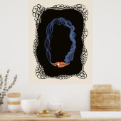 Poster Erté - La Suite Numéraux, Le Numéro 0 (Cuisine)