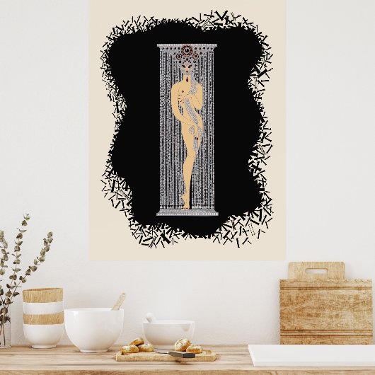 Poster Erté - La Suite Numéraux, Le Numéro 1 (Cuisine)