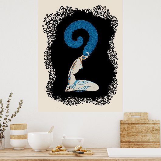 Poster Erté - La Suite Numéraux, Le Numéro 2 (Cuisine)