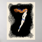 Poster Erté - La Suite Numéraux, Le Numéro 7 (Devant)