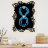 Poster Erté - La Suite Numéraux, Le Numéro 8 (Cuisine)