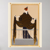 Poster Erté - Le Balcon (Devant)