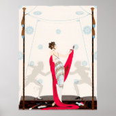 Poster Erté - Le Duel (Devant)