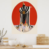 Poster Erté - Monaco (Cuisine)