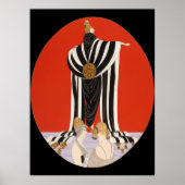 Poster Erté - Monaco [Version Nocturne] (Devant)
