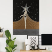 Poster Erté - New York New York (Bureau à domicile)