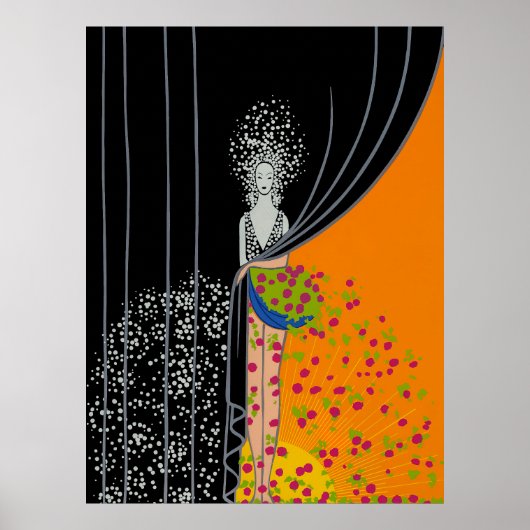 Poster Erté - Printemps (Devant)