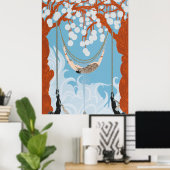 Poster Erté - Spider Web, 1980 (Bureau à domicile)