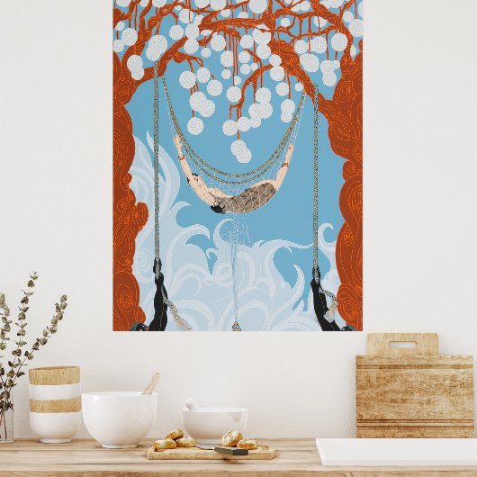 Poster Erté - Spider Web, 1980 (Cuisine)