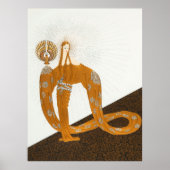 Poster Erté - Suite de vertus célestes, rayonnement (Devant)