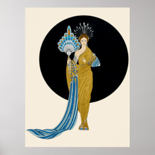 Poster Erté - Suite légendaire, Athena