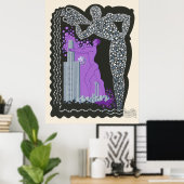 Poster Erté - Suite Zodiac, Aquarius (Bureau à domicile)