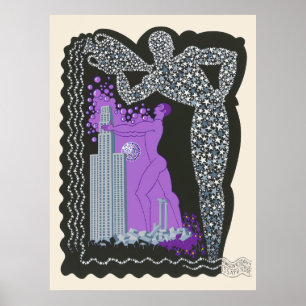 Poster Erté - Suite Zodiac, Aquarius