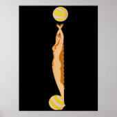 Poster Erté - The Letter J from the Alphabet Suite, 1976 (Devant)