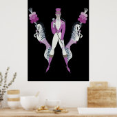 Poster Erté - The Letter W from the Alphabet Suite, 1976 (Cuisine)
