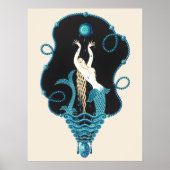 Poster Erté - The Precious Stones Suite, Sapphire, 1969 (Devant)