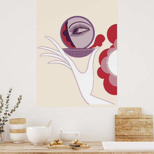 Poster Erté - Vanities Compact, 1974 (Cuisine)