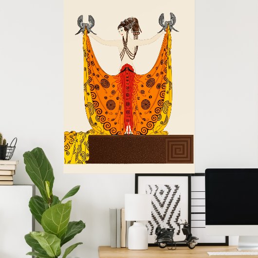 Poster Erté - Venus (Bureau à domicile)