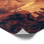 Poster Éruption du Vésuve en 1771 (Coin)