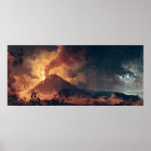 Poster Éruption du Vésuve en 1771 (Devant)
