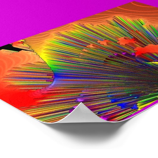 Poster Éruption II (Coin)