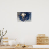 Poster éruption volcanique (Cuisine)