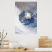 Poster Éruption volcanique de Sarychev Peak Original (Cuisine)