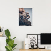Poster Éruption volcanique d'Eyjafjalljokull (Bureau à domicile)