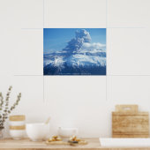 Poster Éruption volcanique islandaise (Cuisine)