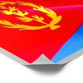 Poster Érythrée - Drapeau érythréen - (Coin)